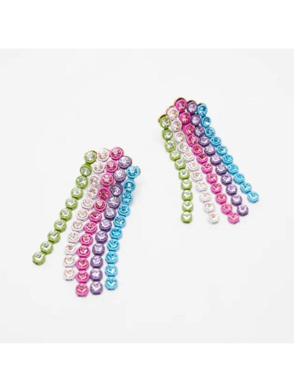 Zara Sparkly Waterfall Earrings